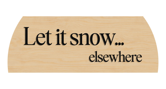 Let it snow - Elsewhere